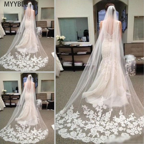 bridal veils myyble 2021wholesale 3m 5m one layer lace edge white ivory catherdal wedding veil long accessories veu, Black
bridal veils myyble 2021wholesale 3m 5m one layer lace edge white ivory catherdal wedding veil long accessories veu, Black