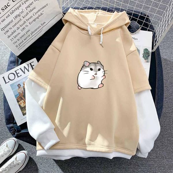 women's hoodies & sweatshirts fake two pieces guinea pig sweatshirt women oversize harajuku color block vintage graphic hoodie clothes, Black
women's hoodies & sweatshirts fake two pieces guinea pig sweatshirt women oversize harajuku color block vintage graphic hoodie clothes, Black