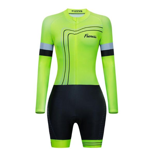 frenesi team triathlon long sleeve cycling 2021 wear tights jumpsuit maillot breathable cushion macaquinho ciclismo feminino racing sets, Black;blue
frenesi team triathlon long sleeve cycling 2021 wear tights jumpsuit maillot breathable cushion macaquinho ciclismo feminino racing sets, Black;blue