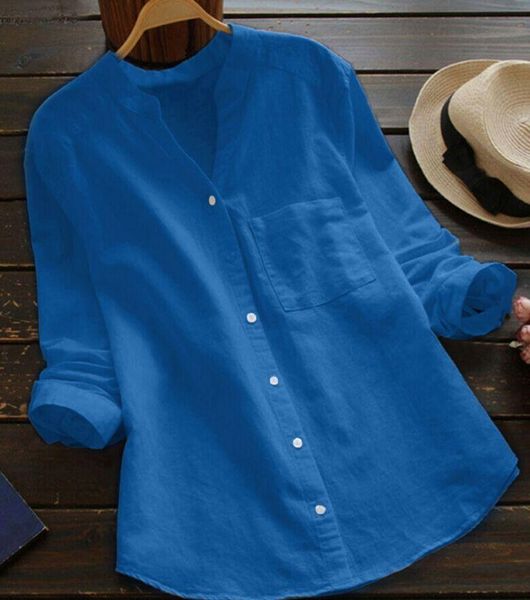 women's t-shirt 2021 button spring solid color cotton and linen long-sleeved loose plus size casual shirt wcqa25, White
women's t-shirt 2021 button spring solid color cotton and linen long-sleeved loose plus size casual shirt wcqa25, White