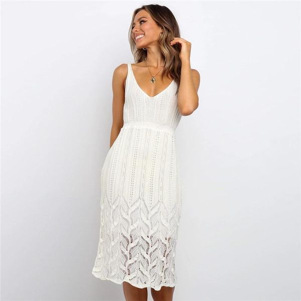women's fashion knitted slip dress v-neck hollow out high waist spring summer open back sleeveless elastic knitwear chic clothes casual, Black;gray
women's fashion knitted slip dress v-neck hollow out high waist spring summer open back sleeveless elastic knitwear chic clothes casual, Black;gray