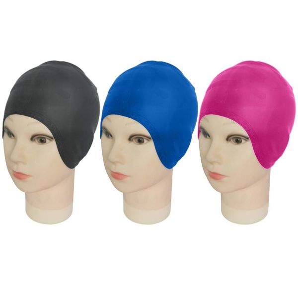 swimming cap silicone women men waterproof sports ear protect swim pool hat 3d ergonomic design pockets for caps
swimming cap silicone women men waterproof sports ear protect swim pool hat 3d ergonomic design pockets for caps