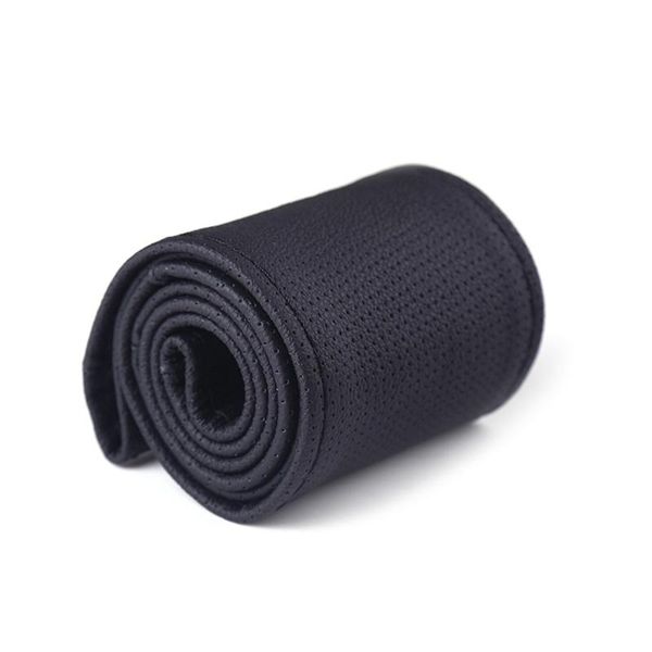 steering wheel covers car braid cover diy artificial leather soft texture with needles and thread 38cm 4color
steering wheel covers car braid cover diy artificial leather soft texture with needles and thread 38cm 4color