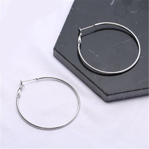 fashion circle earrings spring and summer exquisite simple circle big earrings exaggerated earrings, Silver
fashion circle earrings spring and summer exquisite simple circle big earrings exaggerated earrings, Silver