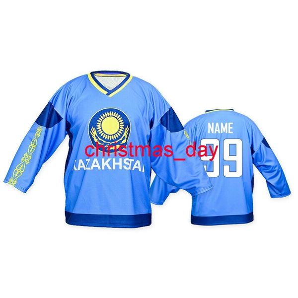 custom sewing team kazakhstan blue ice hockey jersey custom name and number mens hockey jersey xs-6xl, Black
custom sewing team kazakhstan blue ice hockey jersey custom name and number mens hockey jersey xs-6xl, Black