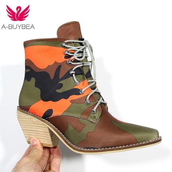 boots lace up chunky heel bootie camouflage print round toe block mid calf shaft 2021 spring/autumn women night club, Black
boots lace up chunky heel bootie camouflage print round toe block mid calf shaft 2021 spring/autumn women night club, Black