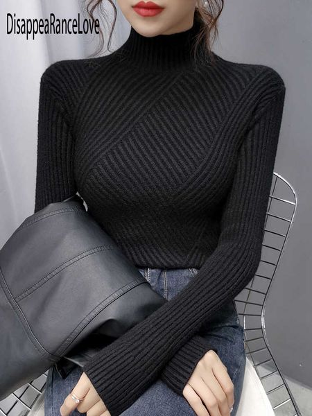 thick warm women turtleneck winter sweaters and pullovers knit long sleeve cashmere sweater female jumper 210922, White;black
thick warm women turtleneck winter sweaters and pullovers knit long sleeve cashmere sweater female jumper 210922, White;black