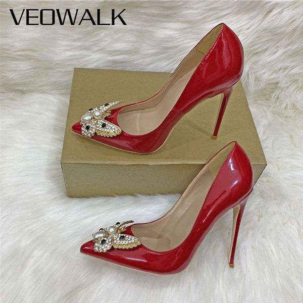 dress shoes veowalk glitter butterfly women patent red pointy toe stiletto pumps elegant slip on wedding bridal customize colors, Black
dress shoes veowalk glitter butterfly women patent red pointy toe stiletto pumps elegant slip on wedding bridal customize colors, Black