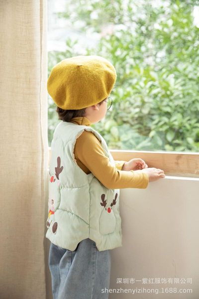 children's cartoon down coat cotton fawn vest 2021 autumn and winter boys girls jackets baby korean waistcoat, Camo
children's cartoon down coat cotton fawn vest 2021 autumn and winter boys girls jackets baby korean waistcoat, Camo
