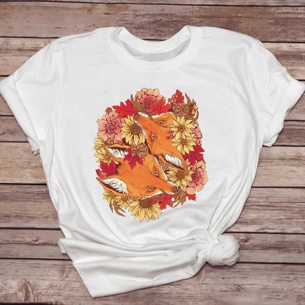 and women floral clothing spring mens t shirt summer womens fox graphic ladies print lady female tee, White;black
and women floral clothing spring mens t shirt summer womens fox graphic ladies print lady female tee, White;black