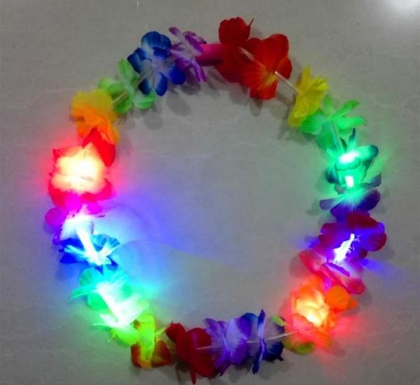 party decoration glowing led light up hawaii luau flower lei fancy dress necklace hula garland wreath wedding decor supplies
party decoration glowing led light up hawaii luau flower lei fancy dress necklace hula garland wreath wedding decor supplies