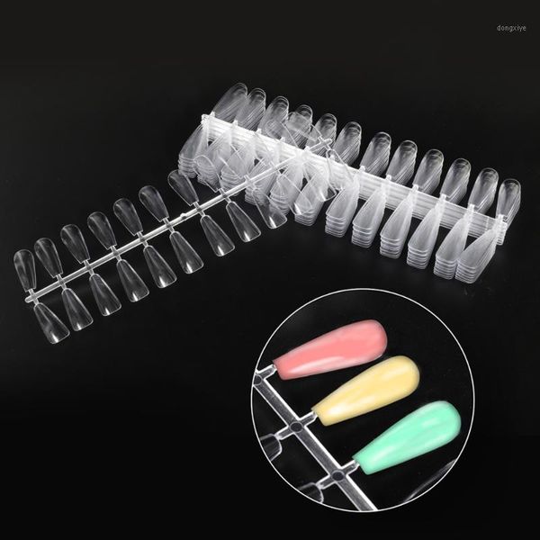 240pcs/set coffin nails long ballerina false tips press on nail clear full cover ballet acrylic natural fake art tool1, Red;gold
240pcs/set coffin nails long ballerina false tips press on nail clear full cover ballet acrylic natural fake art tool1, Red;gold
