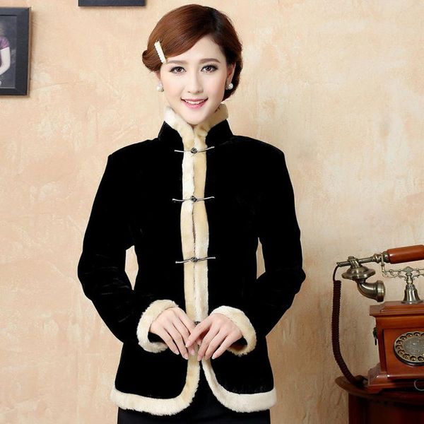 women's jackets autumn winter women velour casual female outerwear coats warm ladies long sleeve thick jacket plus size, Black;brown
women's jackets autumn winter women velour casual female outerwear coats warm ladies long sleeve thick jacket plus size, Black;brown