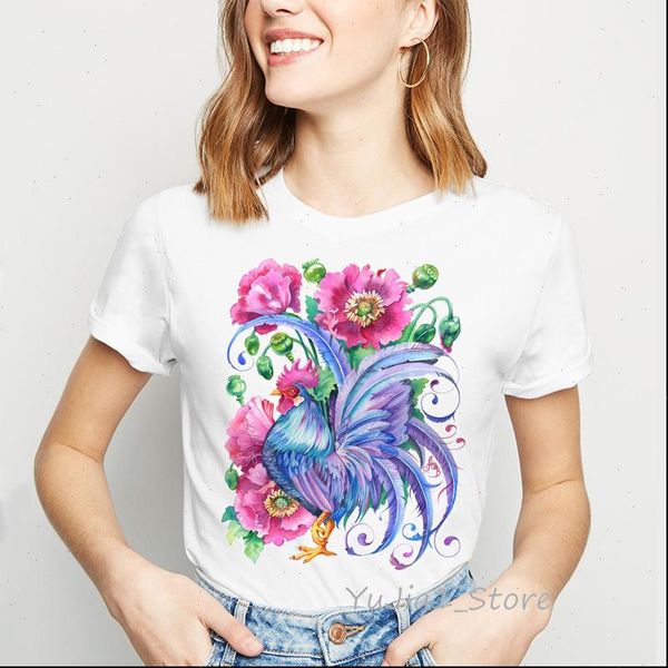watercolor womens flowers blue water rooster tshirt women kawaii clothes animal print tumblr t shirt femme streetwear ng, White
watercolor womens flowers blue water rooster tshirt women kawaii clothes animal print tumblr t shirt femme streetwear ng, White