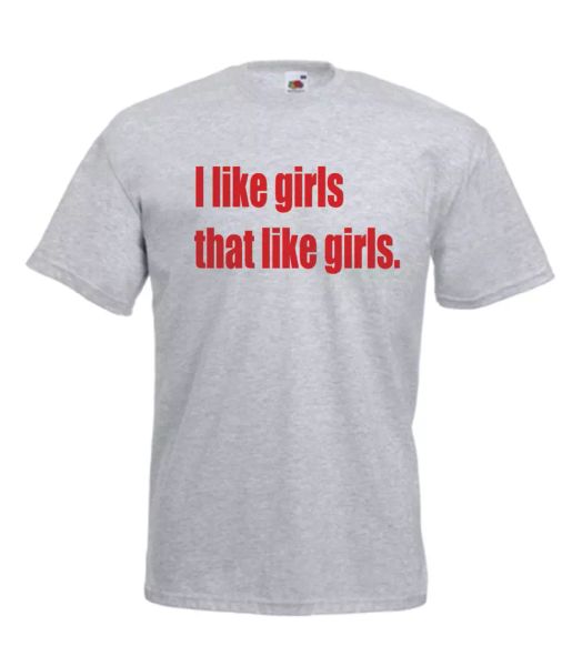 i like girls xmas gift idea mens women t shirts multi-color s-2xl, White;black
i like girls xmas gift idea mens women t shirts multi-color s-2xl, White;black