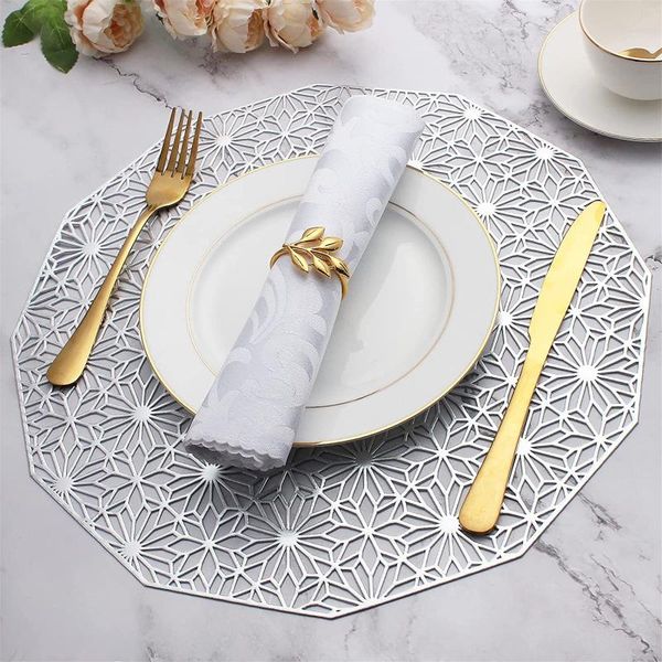 mats & pads 6pcs hollowed out placemats for dining table wipeable place mat holiday wedding dinner decoration r4t1
mats & pads 6pcs hollowed out placemats for dining table wipeable place mat holiday wedding dinner decoration r4t1