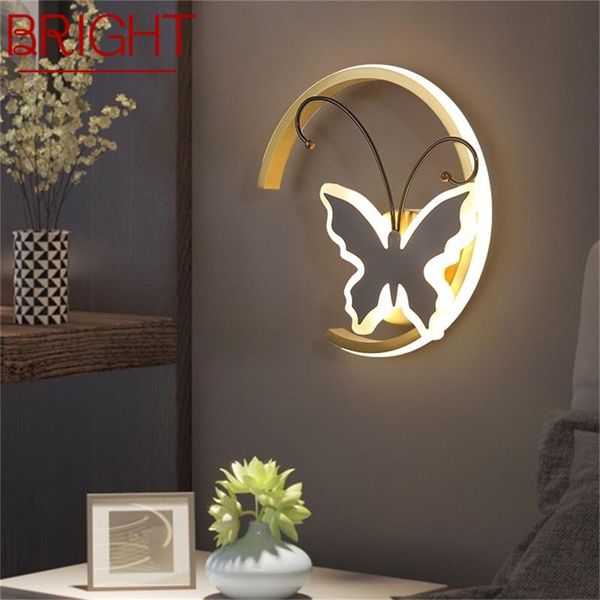 wall lamp bright nordic creative sconces copper modern butterfly shade led light for home
wall lamp bright nordic creative sconces copper modern butterfly shade led light for home