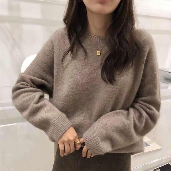 women's sweaters autumn winter cashmere sweater women round neck casual loose long sleeve vintage pullovers harajuku outwear m270, White;black
women's sweaters autumn winter cashmere sweater women round neck casual loose long sleeve vintage pullovers harajuku outwear m270, White;black