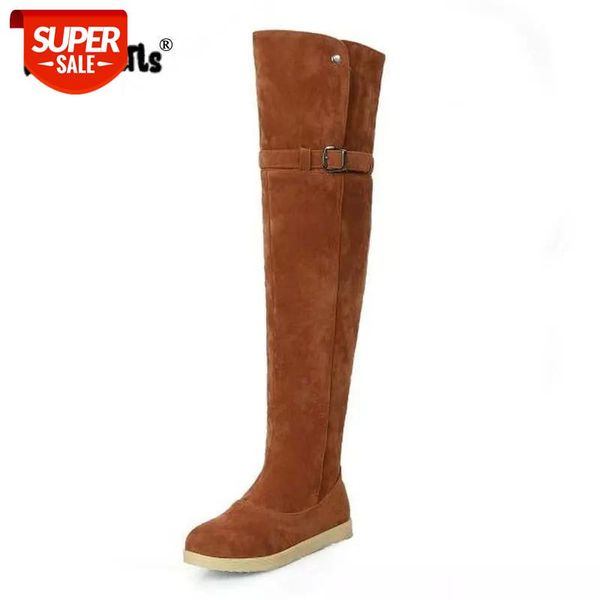 dijigirls 3 colors scrub winter boots over the knee flat heel round toe buckle fur boots barreled snow for women #x63l, Black
dijigirls 3 colors scrub winter boots over the knee flat heel round toe buckle fur boots barreled snow for women #x63l, Black