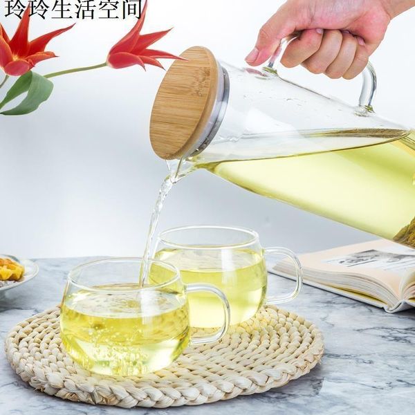 mugs soaking water cooler large capacity household transparent fruit juice set bamboo cover straight tube bottle
mugs soaking water cooler large capacity household transparent fruit juice set bamboo cover straight tube bottle