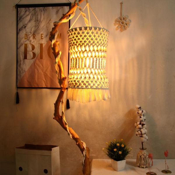 nordic style cotton rope hand-knitted lampshade macrame hanging lamp decoration for living room tassel tapestry decorative objects & figurin
nordic style cotton rope hand-knitted lampshade macrame hanging lamp decoration for living room tassel tapestry decorative objects & figurin