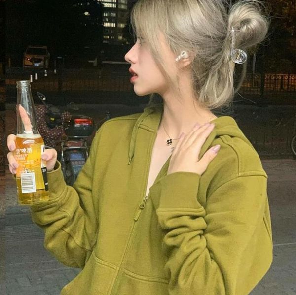 women's hoodies & sweatshirts autumn winter casual women girl's long sleeve coats fashion zipper up loose hooded pullover coat, Black
women's hoodies & sweatshirts autumn winter casual women girl's long sleeve coats fashion zipper up loose hooded pullover coat, Black