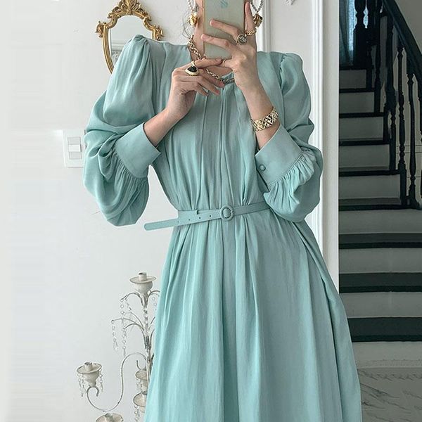 casual dresses hstar long sleeve spring autumn solid party elegant vintage dress 2021 a-line slim for women o-neck, Black;gray
casual dresses hstar long sleeve spring autumn solid party elegant vintage dress 2021 a-line slim for women o-neck, Black;gray