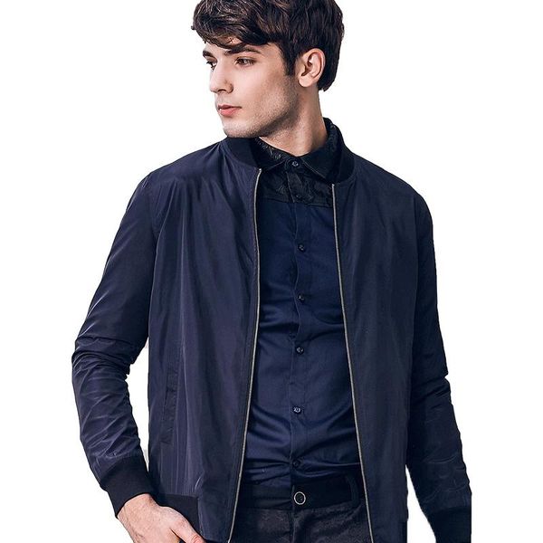 men's jackets fanzhuan fashion casual male 2021 spring autumn baseball collar thin blue mature jacket 810052, Black;brown
men's jackets fanzhuan fashion casual male 2021 spring autumn baseball collar thin blue mature jacket 810052, Black;brown