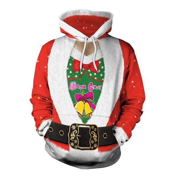 men's sweaters ugly christmas sweater pullover autumn hooded sweatshirt 3d bell print year eve holiday party xmas jumpers, White;black
men's sweaters ugly christmas sweater pullover autumn hooded sweatshirt 3d bell print year eve holiday party xmas jumpers, White;black