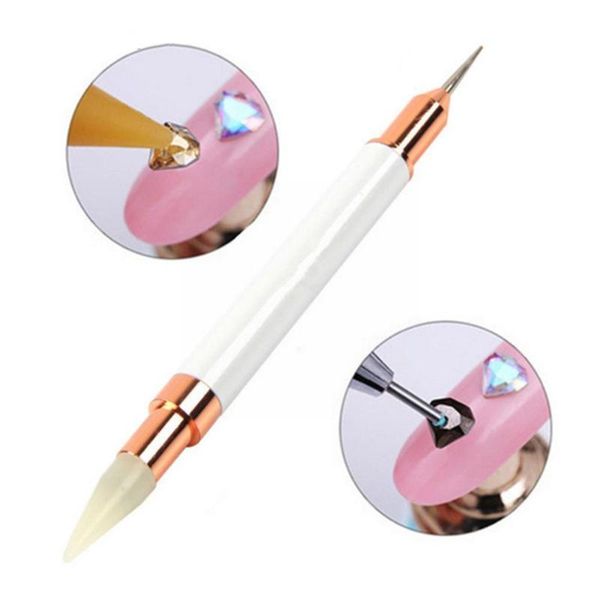 nail brushes double art self-adhesive wax picking up painting crystal tool gem gel uv manicure polish 3d brush pen dotting d9s4, Yellow
nail brushes double art self-adhesive wax picking up painting crystal tool gem gel uv manicure polish 3d brush pen dotting d9s4, Yellow