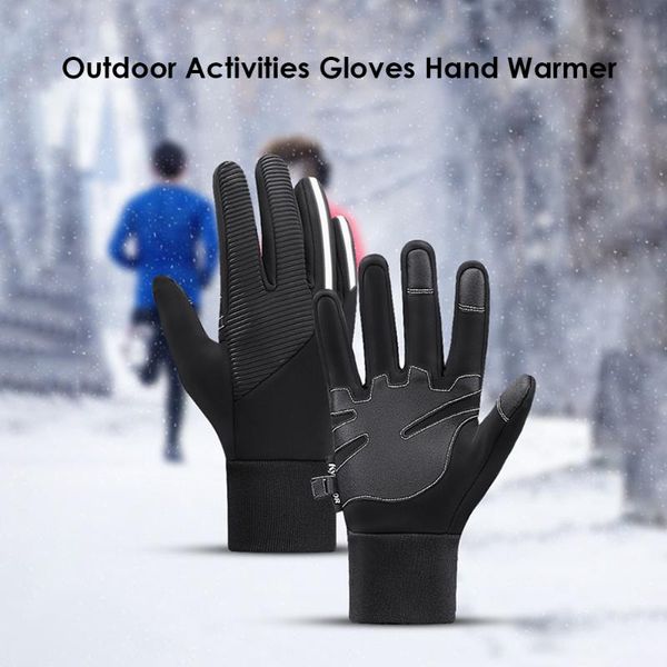 cycling gloves bicycle bike gift present hand warmer waterproof sensitive screen touching outdoor, Black
cycling gloves bicycle bike gift present hand warmer waterproof sensitive screen touching outdoor, Black