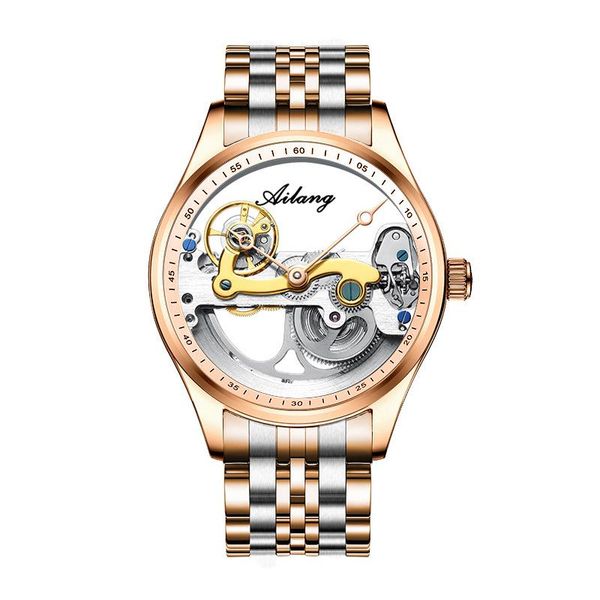 wristwatches skeleton movement men mechanical watch automatic business waterproof relogio masculino, Slivery;brown
wristwatches skeleton movement men mechanical watch automatic business waterproof relogio masculino, Slivery;brown