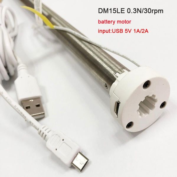 smart home control dooya dm15le lithium battery tubular motor usb 5v 1a 433mhz for roller blinds shutter zebra curtain
smart home control dooya dm15le lithium battery tubular motor usb 5v 1a 433mhz for roller blinds shutter zebra curtain
