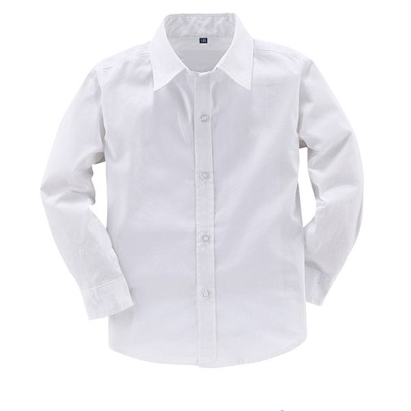 casual boy shirts cotton spring autumn children clothes turn-down collar long sleeve teenage bottom shirt 2-16t 210622, White;black
casual boy shirts cotton spring autumn children clothes turn-down collar long sleeve teenage bottom shirt 2-16t 210622, White;black