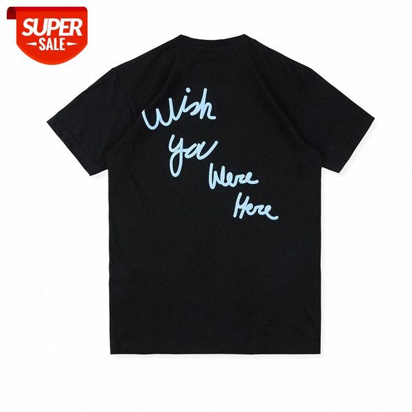 european and american high street fashion short-sleeved t-shirt summer style party men women printing loose #d554, White;black
european and american high street fashion short-sleeved t-shirt summer style party men women printing loose #d554, White;black