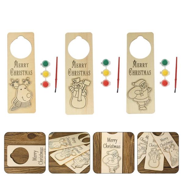 christmas decorations 3pcs creative door decors festival home doors hanging ornaments
christmas decorations 3pcs creative door decors festival home doors hanging ornaments