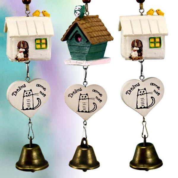 decorative objects & figurines resin bird house wind chime copper bell crafts garden home outdoor hanging decor craft gift ornament car bedr
decorative objects & figurines resin bird house wind chime copper bell crafts garden home outdoor hanging decor craft gift ornament car bedr