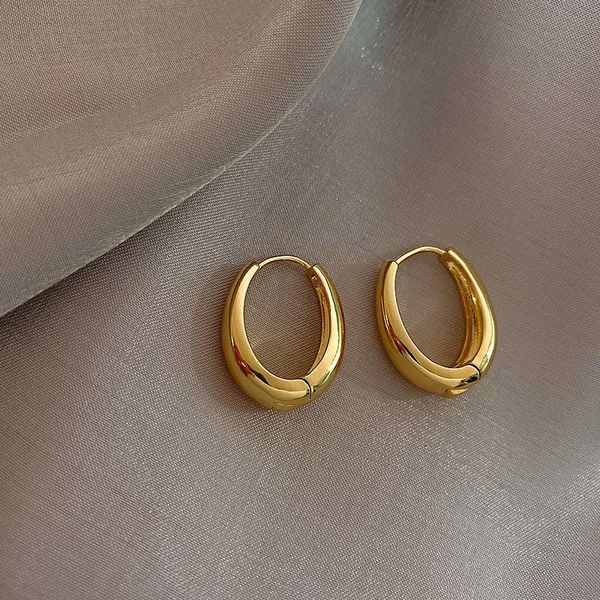 hoop & huggie korean retro earrings for women 2021 fashion simple hollow geometric career female party piercing jewelry accessories, Golden;silver
hoop & huggie korean retro earrings for women 2021 fashion simple hollow geometric career female party piercing jewelry accessories, Golden;silver