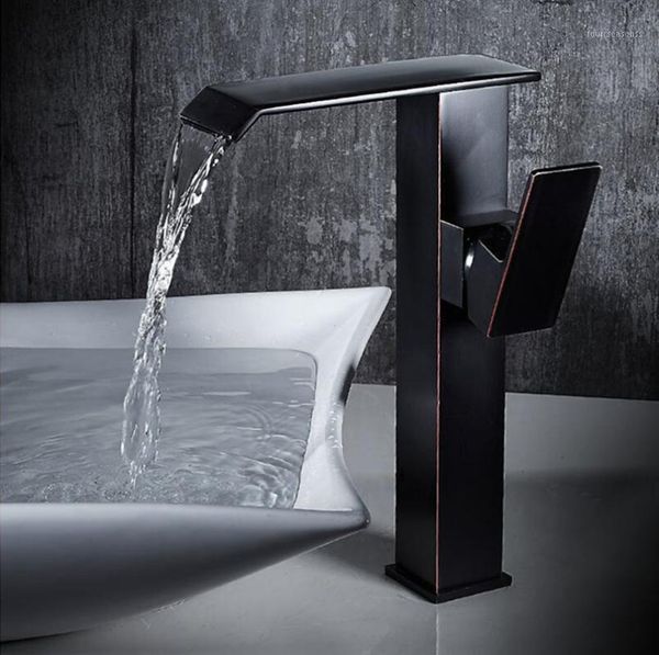 bathroom sink faucets black oil brushed faucet and cold brass basin waterfall single handle water tap1
bathroom sink faucets black oil brushed faucet and cold brass basin waterfall single handle water tap1