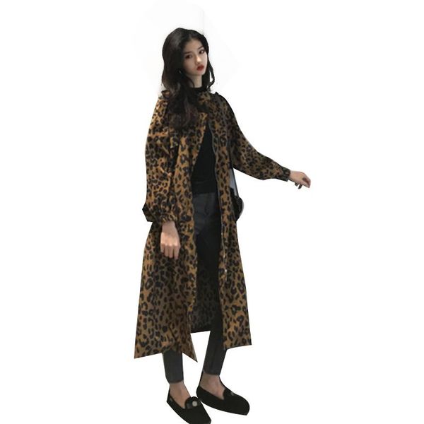 women's trench coats spring streetwear leopard corduroy long coat women loose plus size female 2021 autumn windbreaker all-match outerw, Tan;black
women's trench coats spring streetwear leopard corduroy long coat women loose plus size female 2021 autumn windbreaker all-match outerw, Tan;black