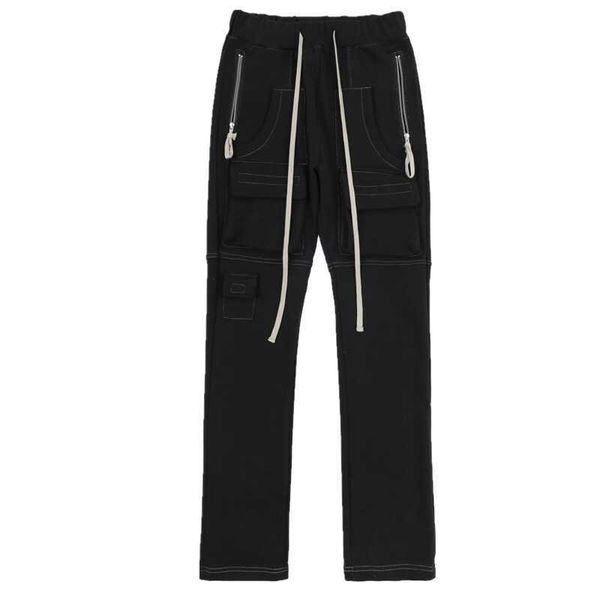 pants autumn and winter tide brand far men's functional wind work clothes high street zipper breasted plush loose casual pants trousers, Black
pants autumn and winter tide brand far men's functional wind work clothes high street zipper breasted plush loose casual pants trousers, Black