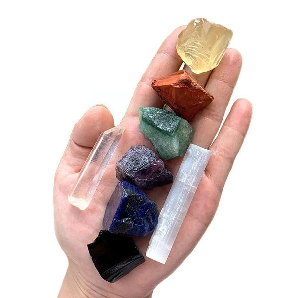 decorative objects & figurines 1 set natural crystal stone seven chakras large grain collection diy gift home decor unpolished i6w5
decorative objects & figurines 1 set natural crystal stone seven chakras large grain collection diy gift home decor unpolished i6w5