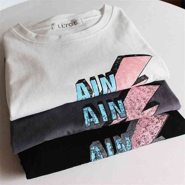 100% cotton t-shirt women o-neck black white letter print female clothes 2021 summer lady tees in sto dropshipping
100% cotton t-shirt women o-neck black white letter print female clothes 2021 summer lady tees in sto dropshipping