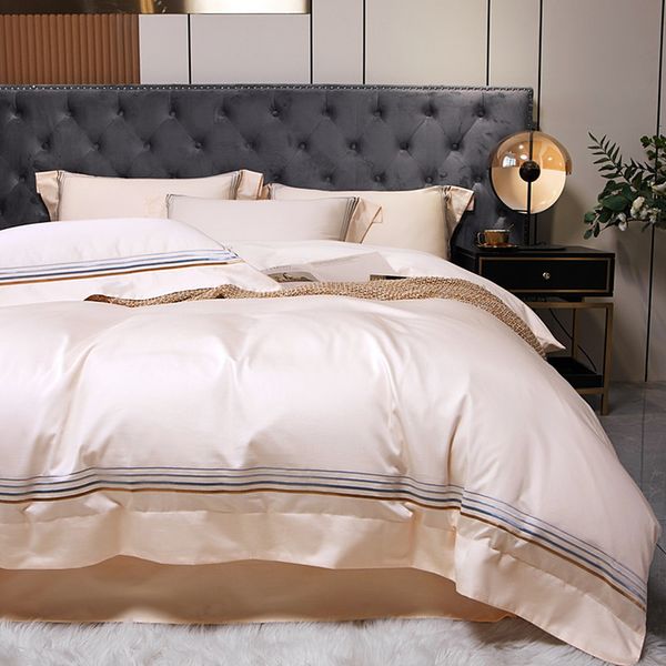 class a 140 thread count xinjiang long staple four piece set of high-quality pure cotton bed sheet quilt cover spring and summer
class a 140 thread count xinjiang long staple four piece set of high-quality pure cotton bed sheet quilt cover spring and summer