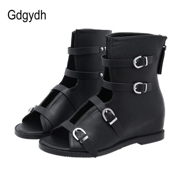 boots gdgydh vintage buckle womens open toe roman style summer shoes wedges comfort back zipper european footwear female 2021, Black
boots gdgydh vintage buckle womens open toe roman style summer shoes wedges comfort back zipper european footwear female 2021, Black