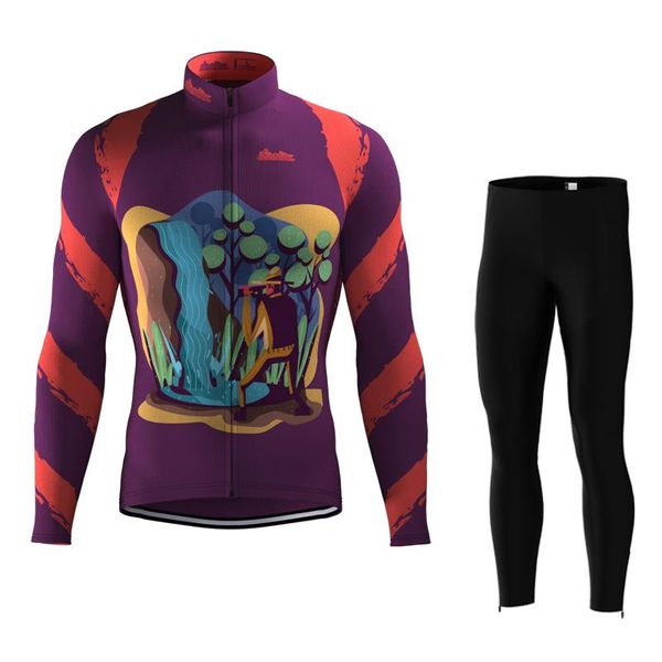 racing sets summer men's long sleeve cycling jersey set bicycle retro polyester shirt lycra bike shorts roupas ciclismo masculino 2021, Black;blue
racing sets summer men's long sleeve cycling jersey set bicycle retro polyester shirt lycra bike shorts roupas ciclismo masculino 2021, Black;blue