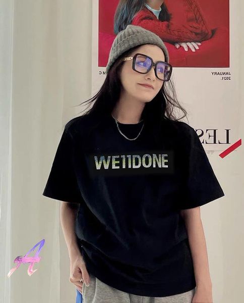 men's t-shirts welldone t shirt men women flash drilling mosaic we11 done t-shirt limited edition graphic print tees arajuk, White;black
men's t-shirts welldone t shirt men women flash drilling mosaic we11 done t-shirt limited edition graphic print tees arajuk, White;black