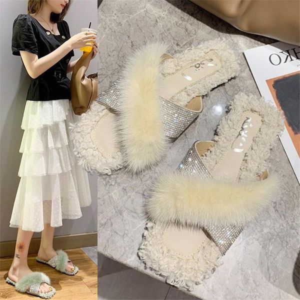 slippers 2021 women fur furry home warm fashion wild flip flops beach sandals autumn winter flats shoes, Black
slippers 2021 women fur furry home warm fashion wild flip flops beach sandals autumn winter flats shoes, Black