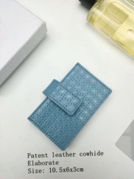 card holders 2021 ladies 5 grid bag designer brand wallet patent leather small lattice business holder, Brown;gray
card holders 2021 ladies 5 grid bag designer brand wallet patent leather small lattice business holder, Brown;gray