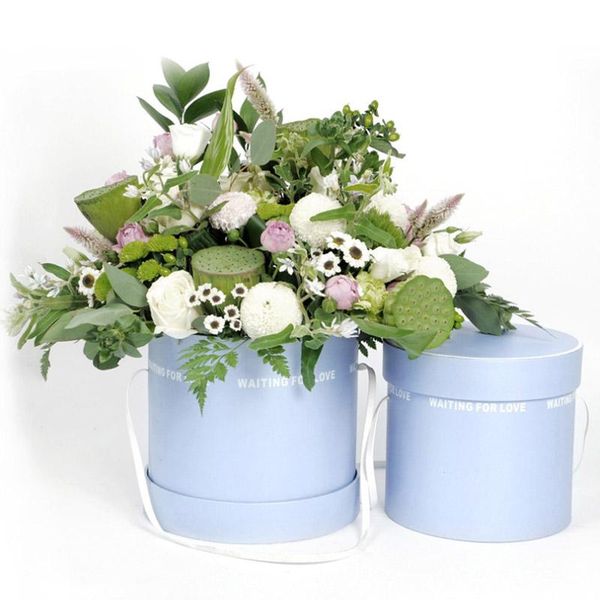 gift wrap 2 pcs a set english letter portable flower box round hug bucket trumpet with lid florist bouquet package material
gift wrap 2 pcs a set english letter portable flower box round hug bucket trumpet with lid florist bouquet package material